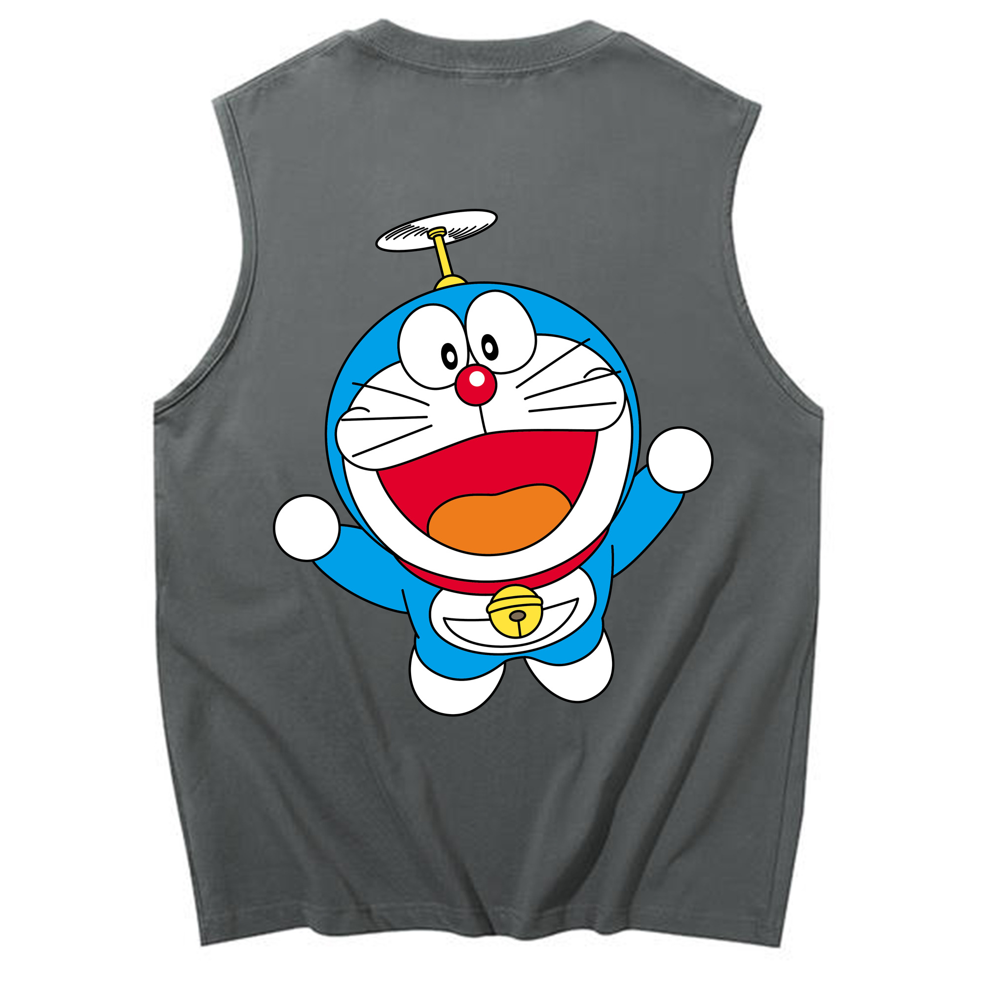 （画像用） ドラえもん Doraemon コットン100％タンクトップ（背面プリント）